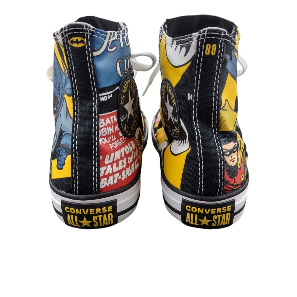 Converse Unisex Batman 80th Anniversary Sneakers (M 5.5 W 7.5) - Picture 6 of 15